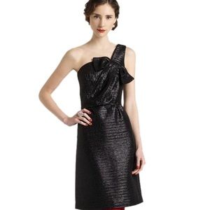 Kate Spade Size 6 Erika dress in metallic black